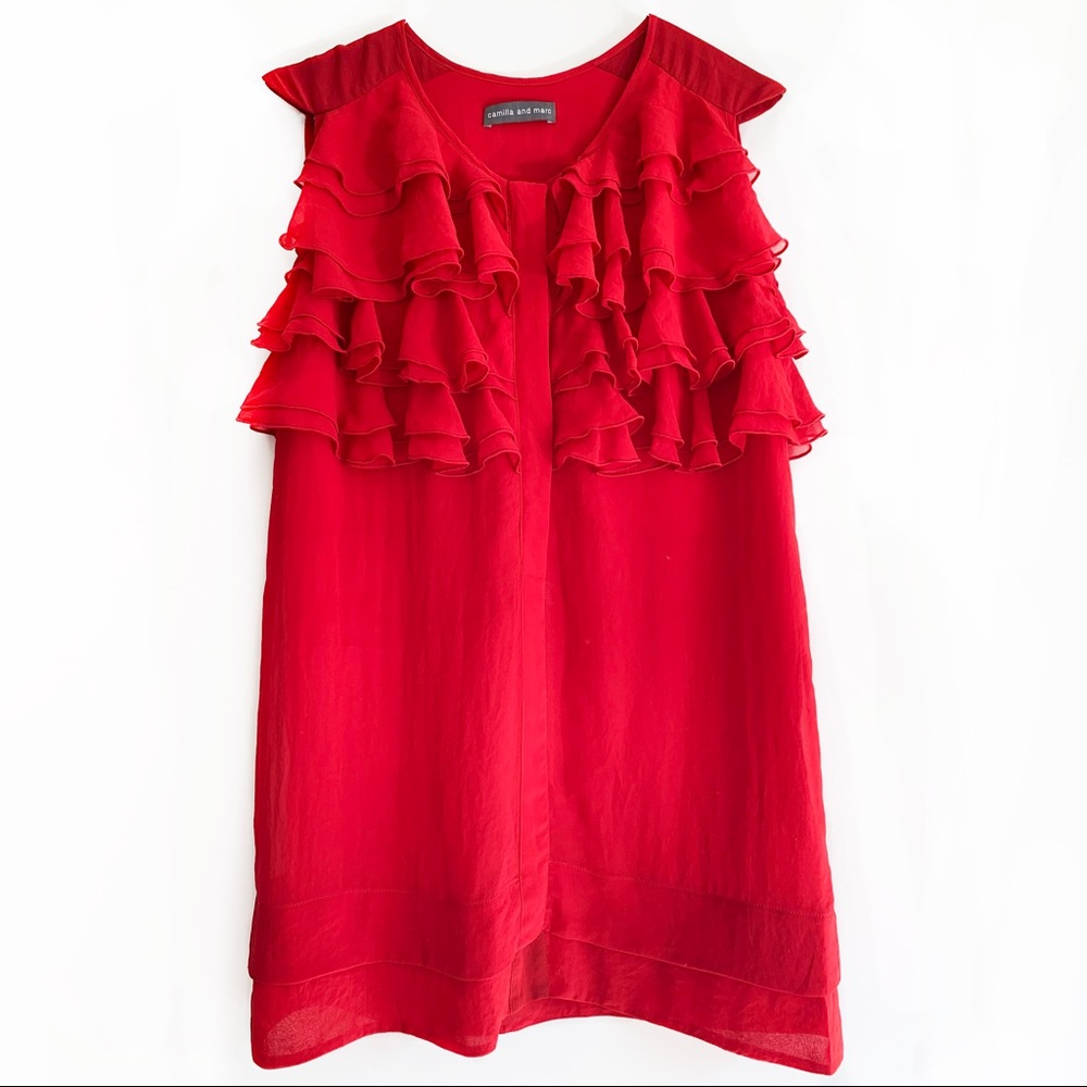 Camilla and Marc Ruffle Mini Dress